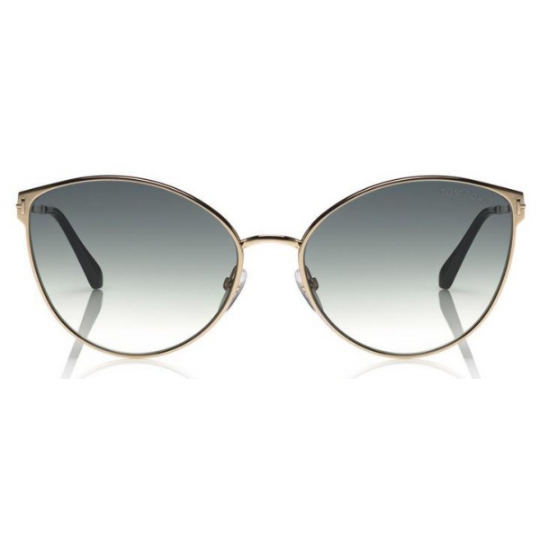 Tom Ford - Zeila Sunglasses - Round Metal Sunglasses - Gold - FT0654 - Sunglasses - Tom Ford Eyewear