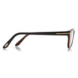 Tom Ford - Soft Round Optical Glasses - Occhiali Rotondi in Acetato - Nero - FT5207 - Occhiali da Vista - Tom Ford Eyewear