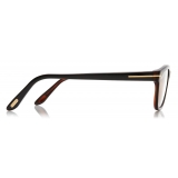 Tom Ford - Soft Round Optical Glasses - Round Acetate Optical Glasses - Black - FT5207 - Optical Glasses - Tom Ford Eyewear