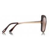 Tom Ford - Gianna Sunglasses - Butterfly Acetate Sunglasses - Havana Brown - FT0609 - Sunglasses - Tom Ford Eyewear