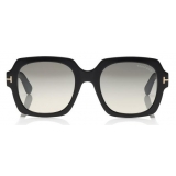 Tom Ford - Autumn Sunglasses - Occhiali da Sole Quadrati in Acetato - Nero - FT0660 - Occhiali da Sole - Tom Ford Eyewear