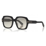 Tom Ford - Autumn Sunglasses - Occhiali da Sole Quadrati in Acetato - Nero - FT0660 - Occhiali da Sole - Tom Ford Eyewear