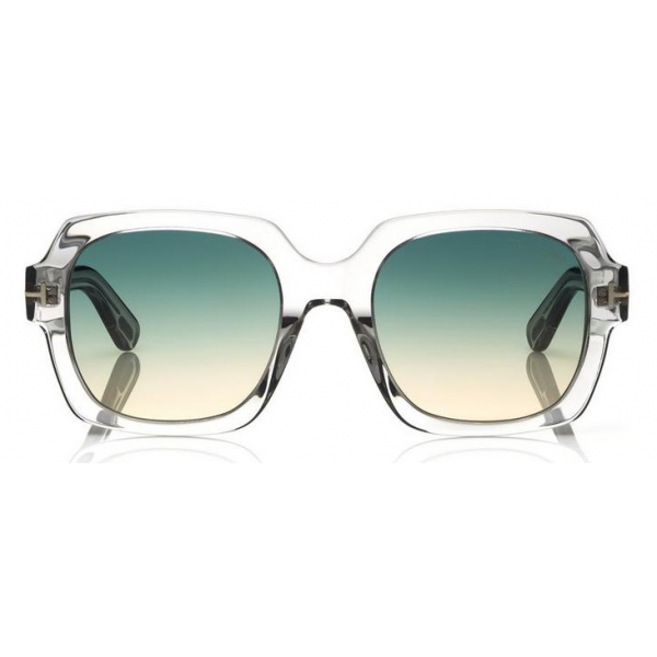 Tom Ford - Autumn Sunglasses - Occhiali da Sole Quadrati in Acetato - Grigio - FT0660 - Occhiali da Sole - Tom Ford Eyewear