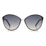 Tom Ford - Penelope Sunglasses - Aviator Sunglasses - Gold - FT0320 - Sunglasses - Tom Ford Eyewear