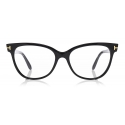 Tom Ford - Cat-Eye Optical Glasses - Cat-Eye Acetate Optical Glasses - Black - FT5291 - Optical Glasses - Tom Ford Eyewear