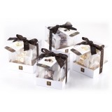 Vincente Delicacies - Soft Nougat Pieces with Sicilian Almond and Coated with Fine White Chocolate - Baroque