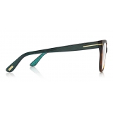 Tom Ford - Cat-Eye Optical Glasses - Cat-Eye Optical Glasses - Dark Havana - FT5291 - Optical Glasses - Tom Ford Eyewear