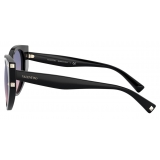 Valentino - Cat-Eye Acetate Frame with Studs - Black - Valentino Eyewear