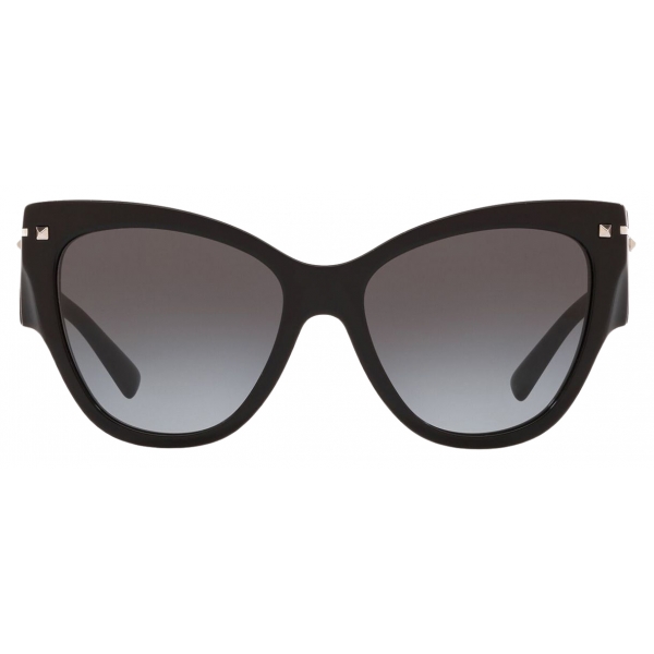 Valentino - Cat-Eye Frame Acetate Sunglasses - Black - Valentino ...