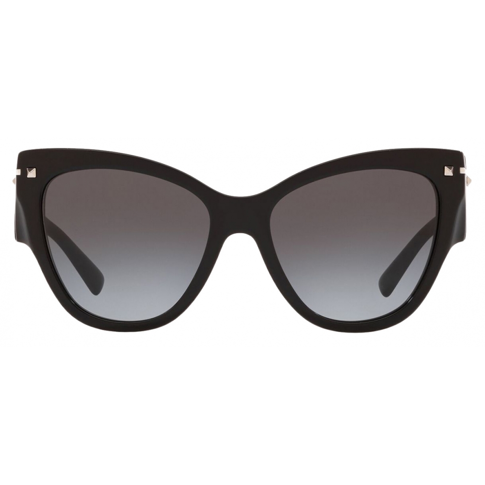 Valentino - Cat-Eye Frame Acetate Sunglasses - Black - Valentino ...