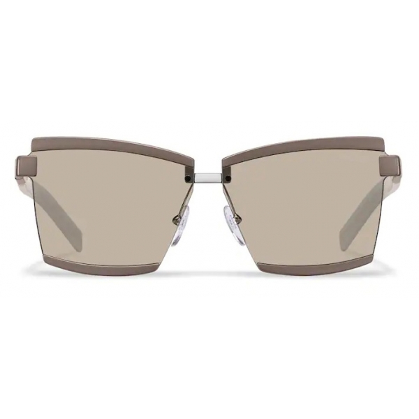 Prada - Prada Duple - Rectangular Sunglasses - Clay Taupe - Prada  Collection - Sunglasses - Prada Eyewear - Avvenice