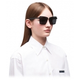 Prada - Prada Duple - Rectangular Sunglasses - Black - Prada Collection - Sunglasses - Prada Eyewear