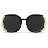 Prada - Prada Decode - Contemporary Sunglasses - Black Pearly Ivory - Sunglasses - Prada Eyewear