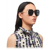 Prada - Prada Decode - Contemporary Sunglasses - Black Pearly Ivory - Sunglasses - Prada Eyewear