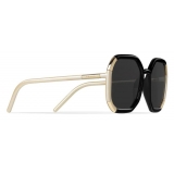 Prada - Prada Decode Collection - Occhiali Contemporary - Nero + Avorio Perlato - Occhiali da Sole - Prada Eyewear