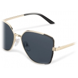Prada - Prada Eyewear - Square Sunglasses - Opaque Black Pale Gold - Sunglasses - Prada Eyewear