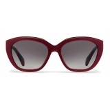 Prada - Prada Eyewear Collection - Occhiali Cat-Eye - Rosso Opalino - Prada Collection - Occhiali da Sole - Prada Eyewear