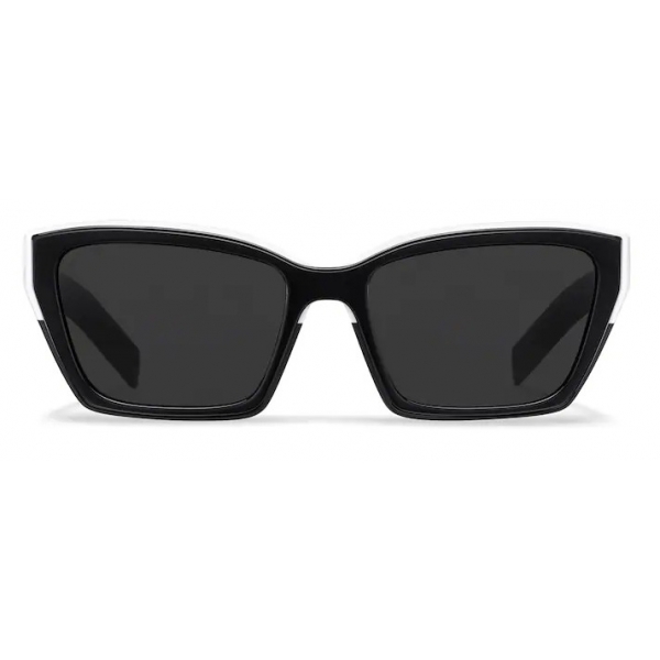 Prada - Prada Duple - Rectangular Sunglasses - Black White - Prada  Collection - Sunglasses - Prada Eyewear - Avvenice