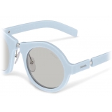 Prada - Prada Duple - Round Sunglasses - Cloudy Blue - Prada Collection - Sunglasses - Prada Eyewear