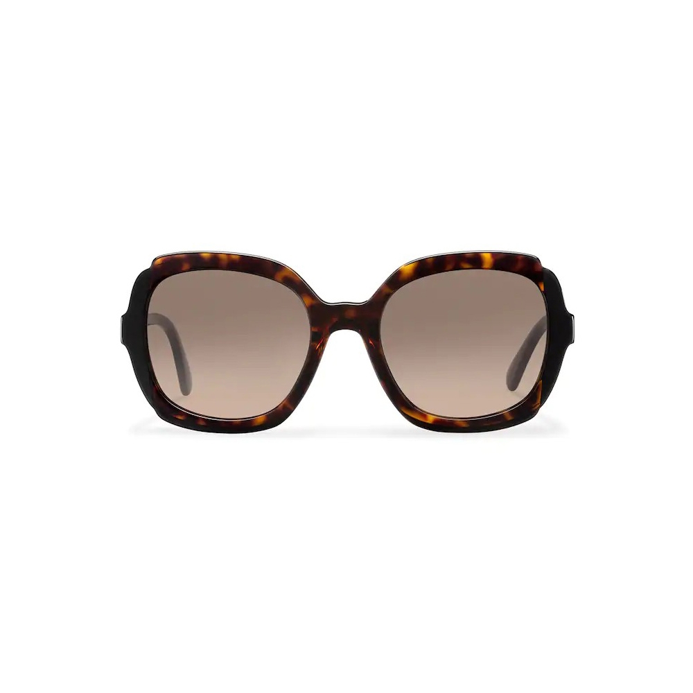 Prada - Oversized Sunglasses - Tortoiseshell + Black - Prada Collection ...