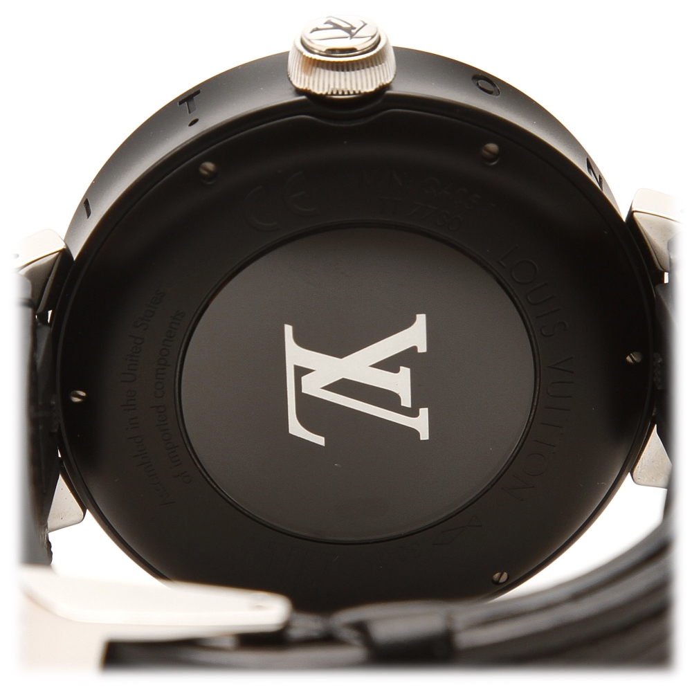 Louis+Vuitton+QA050Z+Tambour+Smart+Watch+From+Japan for sale online