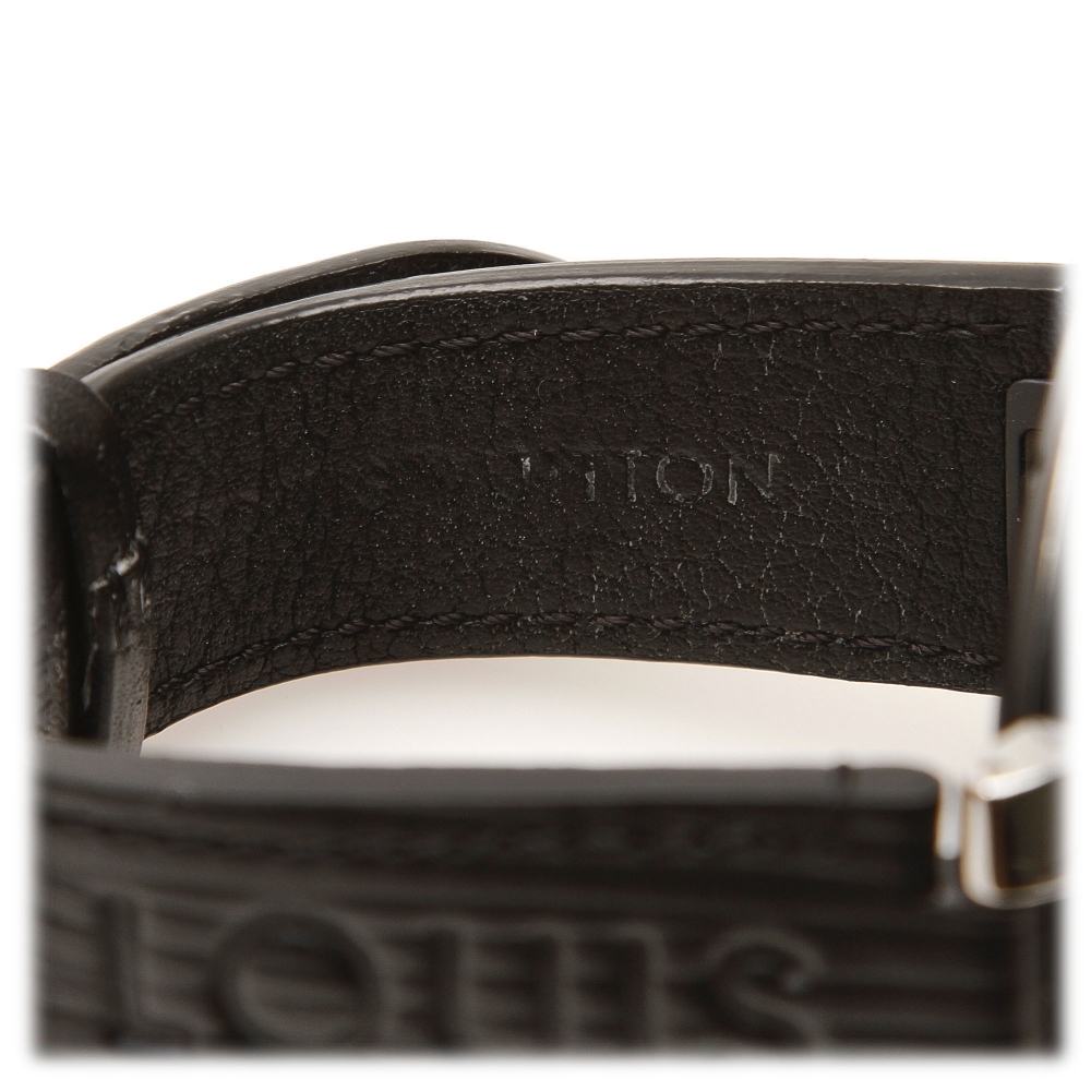 Louis Vuitton Vintage - Tambour Horizon QA051 - Black - LV Watch - Luxury High Quality - Avvenice