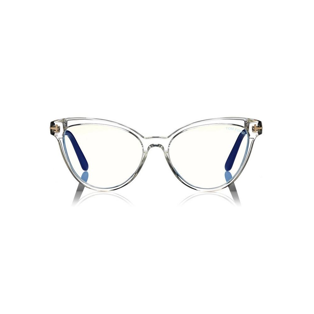 Tom Ford - Blue Block Optical Glasses - Cat-Eye Optical Glasses - Clear -  FT5639-B - Optical Glasses - Tom Ford Eyewear - Avvenice