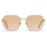 Prada - Occhiali Forma Geometrica - Oro - Prada Collection - Occhiali da Sole - Prada Eyewear