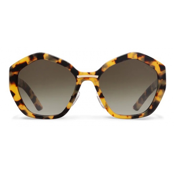 Prada - Oversized Sunglasses - Medium Tortoiseshell - Prada