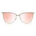 Tom Ford - Veronica Sunglasses - Cat-Eye Acetate Sunglasses - Pink - FT0684 - Sunglasses - Tom Ford Eyewear