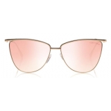 Tom Ford - Veronica Sunglasses - Cat-Eye Acetate Sunglasses - Pink - FT0684 - Sunglasses - Tom Ford Eyewear