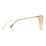 Tom Ford - Veronica Sunglasses - Cat-Eye Acetate Sunglasses - Pink - FT0684 - Sunglasses - Tom Ford Eyewear