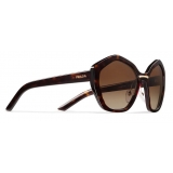 Prada - Oversized Sunglasses - Tortoiseshell - Prada Collection - Sunglasses - Prada Eyewear