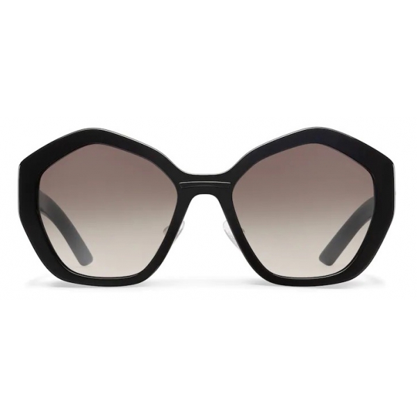 Prada - Oversized Sunglasses - Black 