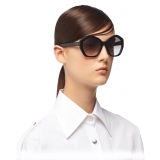Prada - Oversized Sunglasses - Black - Prada Collection - Sunglasses - Prada Eyewear