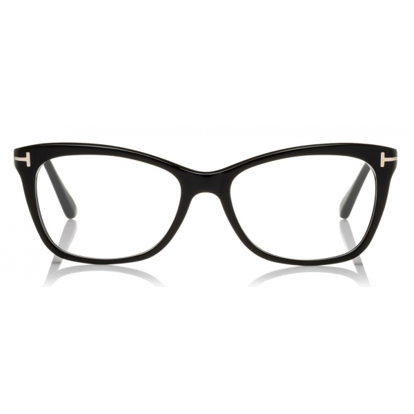 Tom Ford - Slight Optical Glasses - Squared Butterfly Optical Glasses - Black - FT5353 - Optical Glasses - Tom Ford Eyewear