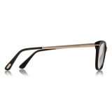 Tom Ford - Slight Optical Glasses - Squared Butterfly Optical Glasses - Black - FT5353 - Optical Glasses - Tom Ford Eyewear
