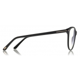 Tom Ford - Blue Block Optical Glasses - Cat-Eye Acetate Optical Glasses - Black - FT5544-B - Optical Glasses - Tom Ford Eyewear