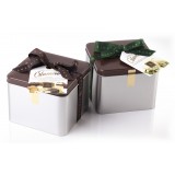 Vincente Delicacies - Soft Pistachio Nougat Candies and Covered with Fine White Chocolate - Glamour - Metallic Box
