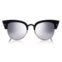 Tom Ford - Alexandra Sunglasses - Cat-Eye Acetate Sunglasses - Black Honey - FT0607 - Sunglasses - Tom Ford Eyewear