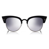 Tom Ford - Alexandra Sunglasses - Cat-Eye Acetate Sunglasses - Black Honey - FT0607 - Sunglasses - Tom Ford Eyewear