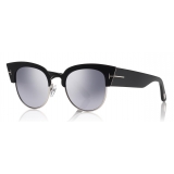 Tom Ford - Alexandra Sunglasses - Cat-Eye Acetate Sunglasses - Black Honey - FT0607 - Sunglasses - Tom Ford Eyewear