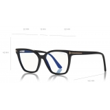 Tom Ford - Double Clip On Optical Glasses - Butterfly Optical Glasses - Black - FT5641-B - Optical Glasses - Tom Ford Eyewear