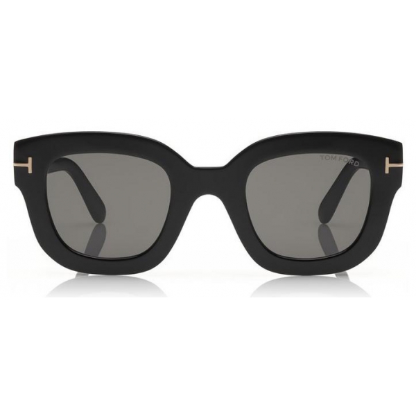 Tom Ford - Pia Sunglasses - Square Acetate Sunglasses - Black - FT0659 - Sunglasses - Tom Ford Eyewear