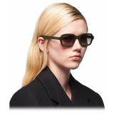 Prada - Rectangular Sunglasses - Military Green - Prada Collection - Sunglasses - Prada Eyewear