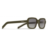 Prada - Rectangular Sunglasses - Military Green - Prada Collection - Sunglasses - Prada Eyewear