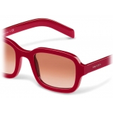 Prada - Occhiali Rettangolare - Rubino - Prada Collection - Occhiali da Sole - Prada Eyewear