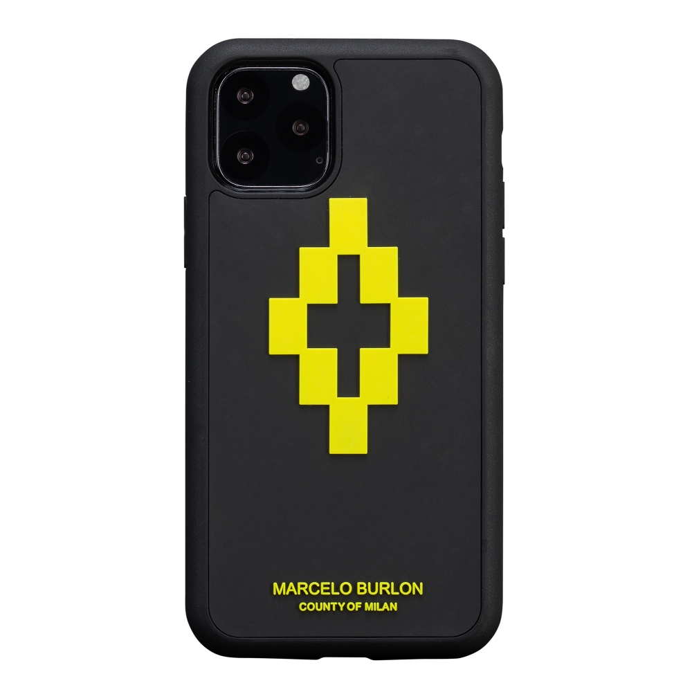 Taktil sans ryste fersken Marcelo Burlon - 3D Cross Yellow Cover - iPhone 11 - Apple - County of  Milan - Printed Case - Avvenice