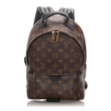 Louis Vuitton Vintage - Monogram Palm Springs PM Backpack - Brown - Canvas and Leather Backpack - Luxury High Quality