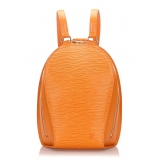 Louis Vuitton Vintage - Epi Mabillon Backpack - Orange - Leather and Epi Leather Bag Backpack - Luxury High Quality